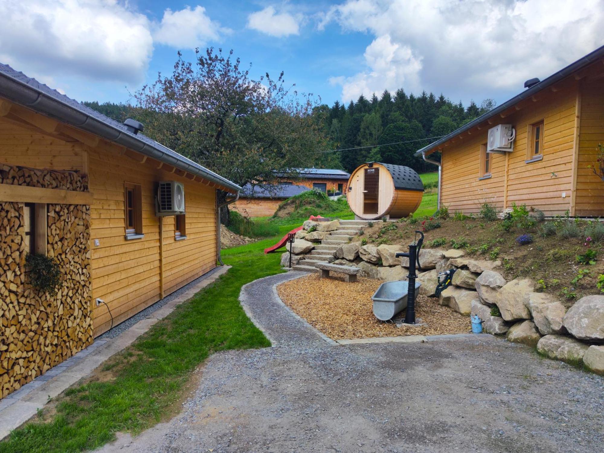 Vronichalets - Tiny Chalets Mit Sauna Neukirchen  Exterior foto